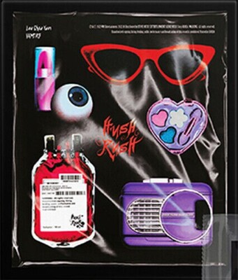 LEE CHAE YEON HUSH RUSH 1st Mini Album VAMPIRE CD+Bag+Charm+FotoBuch+2Karte+etc