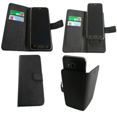 Handy Tasche für Prestigio Muze D5 LTE Book Case Klapp Cover Schutz Etui Hülle