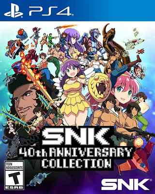 SNK 40th Anniversary Collection PS4 Brand New Game (2019)