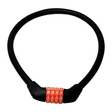 4 Digit Bicycle Number Lock Security Chain Padlock Bike Motorcycle Steel Cable