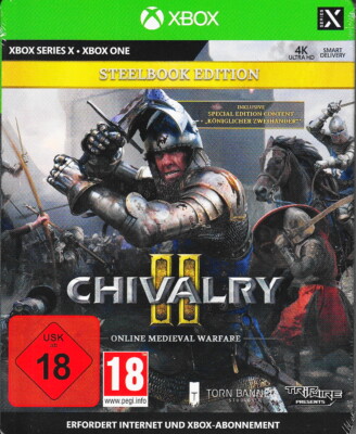 Chivalry 2 - Steelbook Edition - Xbox ONE - Neu & OVP - Deutsche Version