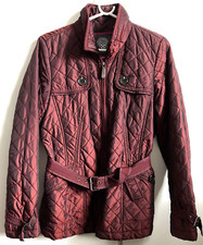 Vince Camuto Ladies Quilted Jacket, Rich Burgundy, Size M