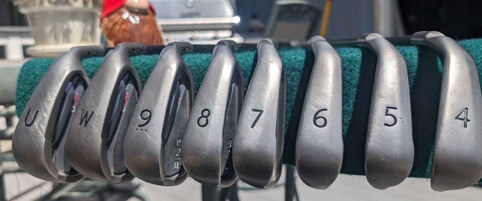 ping g25 iron set black dot eBay