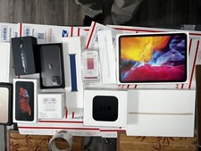 Lot Of 12 Apple EMPTY BOXES ONLY iPhone, iPad, Air Pods, Pencil Watch  More