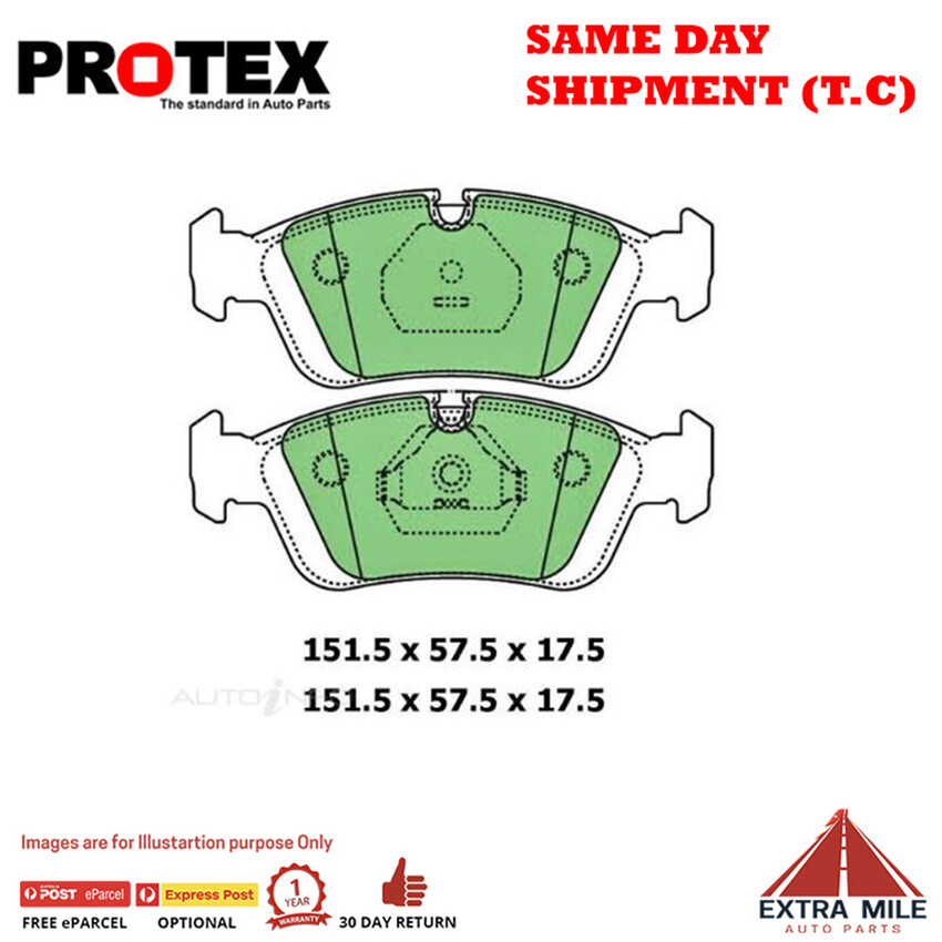 Ceramic Brake Pad Set Front For BMW 3 Series 318 is (E36) Ptl 19961998