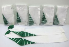 NEW 6 Pair Women's Compression Socks White Green 40 - 45 mmhg XL Medical Running