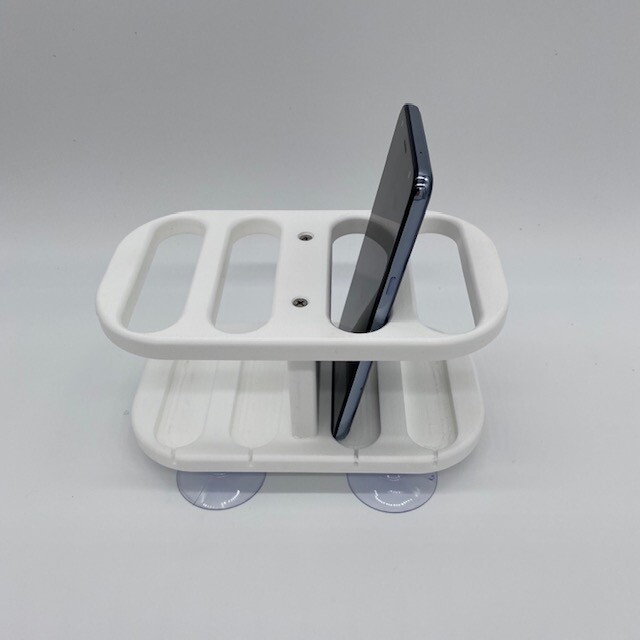 Boat Phone Holder Marine Starboard 4 phones suction cups eBay