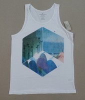 American Eagle Outfitters Photo Real Tank White Mm1 Size Xs American Eagle Outfitters Photo Real Tank White Mm1 Size Xs
