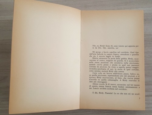 ~ BIRDY ~ ROMANZO DI WILLIAM WHARTON~SPERLING & KUPFER EDITORI ~ANNO 1980 - Foto 6 di 11