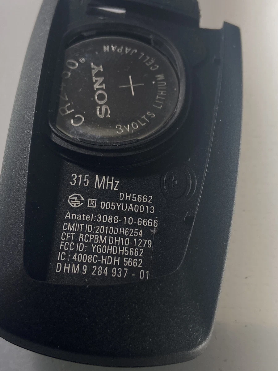 DHM 9 284 937 - 01 OEM BMW 4 BUTTON SMART KEY REMOTE CUT KEY FCC 