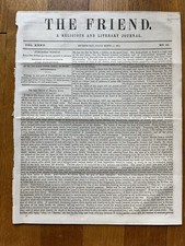 1862 CIVIL WAR newspaper ABRAHAM LINCOLN BANS PEOPLE LEAVING US to DODGE DRAFT
