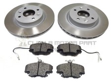 RENAULT TWINGO 1.2 07-12 FRONT 2 BRAKE DISCS AND PADS (CHECK BRAKE PADS TYPE)