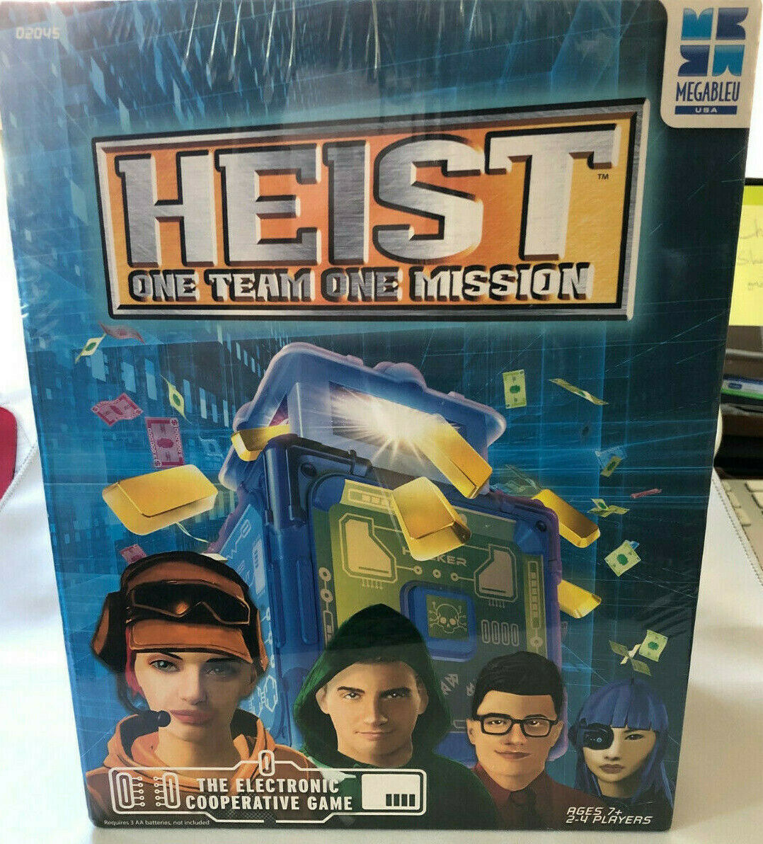 Heist Game One Team One Mission Game Megableu NEW SEALED