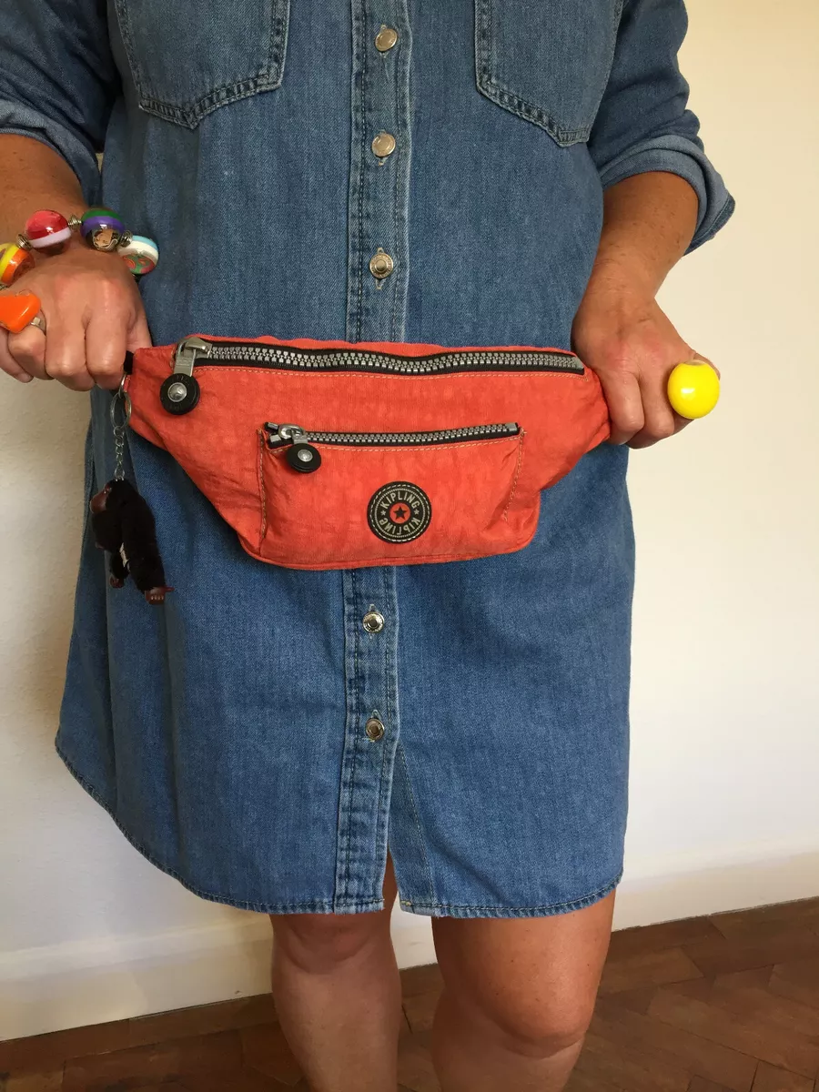 Orange top bum bag