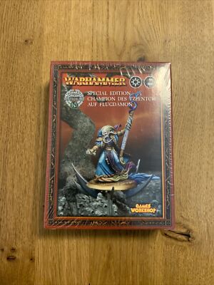 Warhammer Fantasy - Chaos - Tzeentch Champion + Flugdämon - Special Edition NEU