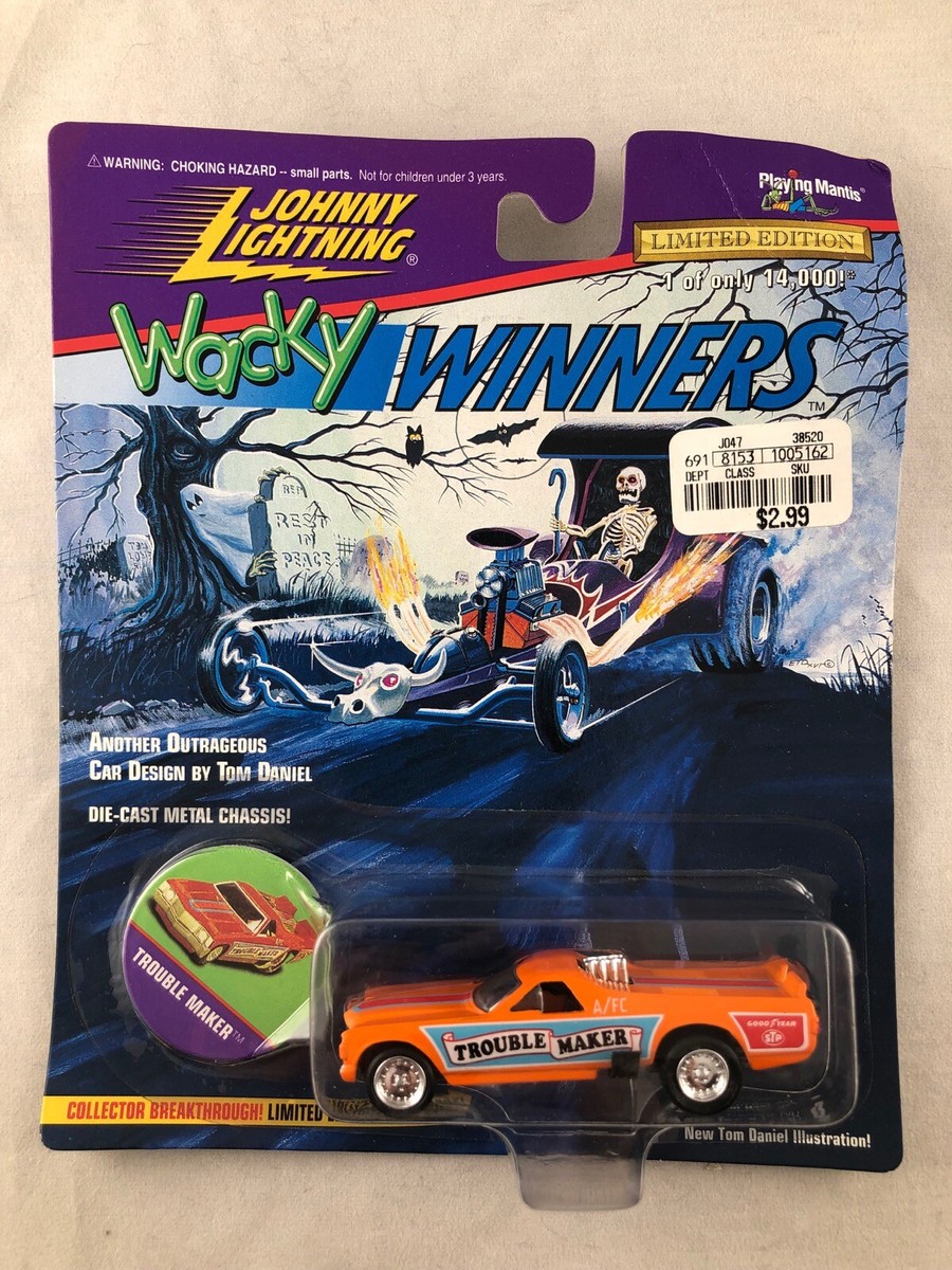 Johnny Lightning Wacky Winners Trouble Maker | eBay