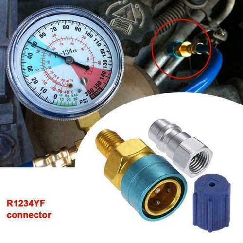 1X R1234YF to R134A Low Side Quick Coupler Hose Adapter -2025 C8F8 L0F1 - Picture 5 of 9