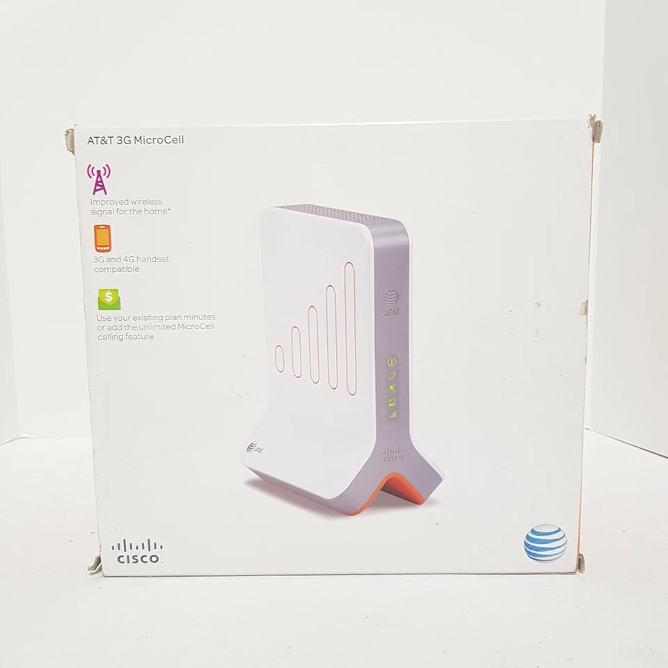 AT&T Cisco DPH153-AT MicroCell 3G Wireless Cell Phone Signal Booster Tower  - Image 2 of 4