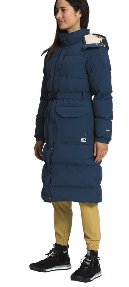 Women’s The North Face Sierra Long Down Parka  Size M Shady Blue image 5