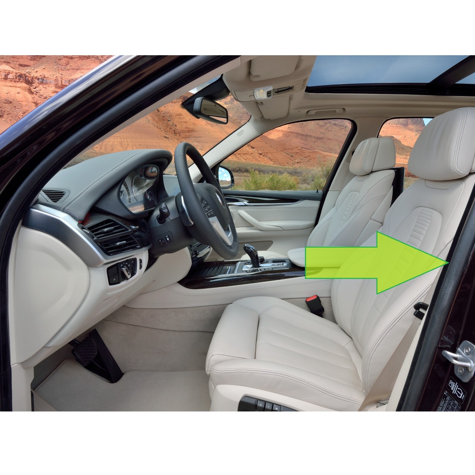 BMW X5 F15, X5 M F85 2013-18 Gummi Dichtung Türdichtung 