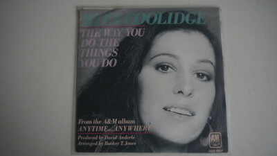 Rita Coolidge - The Way You do The Things You Do -  7 '' 