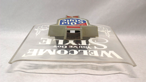 Vintage Heileman Brewing Old Style Lighted Beer Sign Tested Works - Picture 3 of 7