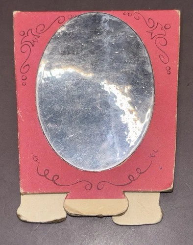 VINTAGE BARBIE DREAM HOUSE 1962 CARDBOARD #816 PINK MIRROR