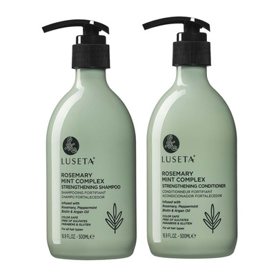 Luseta Rosemary Mint Strengthening Shampoo and Conditioner Provide Nourishment &