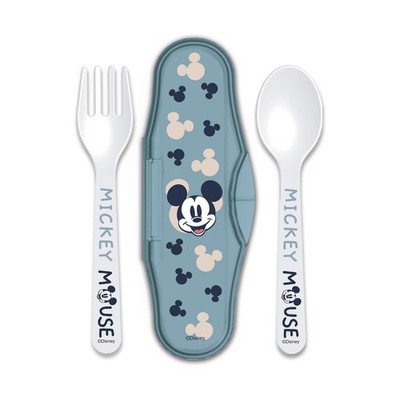 Stor - Mickey Mouse Full Of Smiles - 2-teiliges Reise-Set für Kleinkinder aus