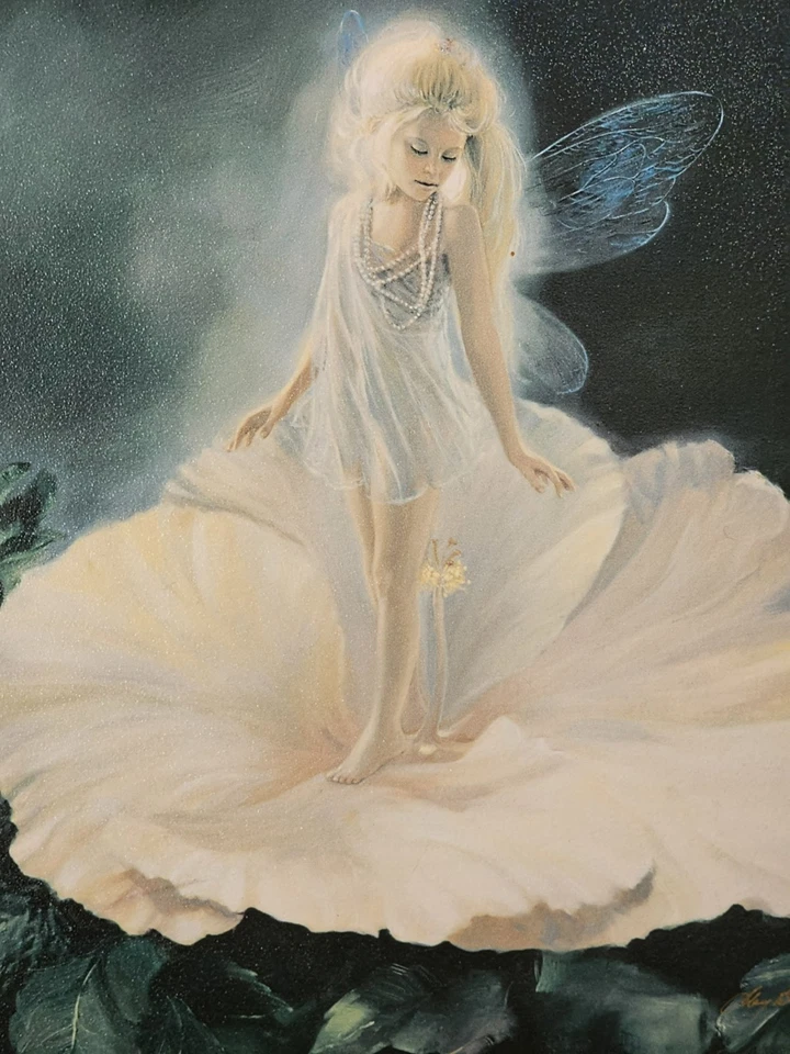 Impresión de jardín de hadas "La Fleur Enchantee" de Mary Baxter St Clair Foto 3 de 4