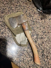 Vintage Original Plumb Boy Scout Hatchet Axe USA With Sheath
