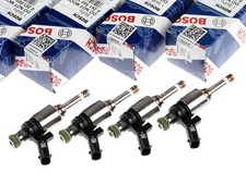 4x BOSCH Einspritzventil 0261500160 Einspritzdüse AUDI SEAT SKODA VW 1.8 TFSI