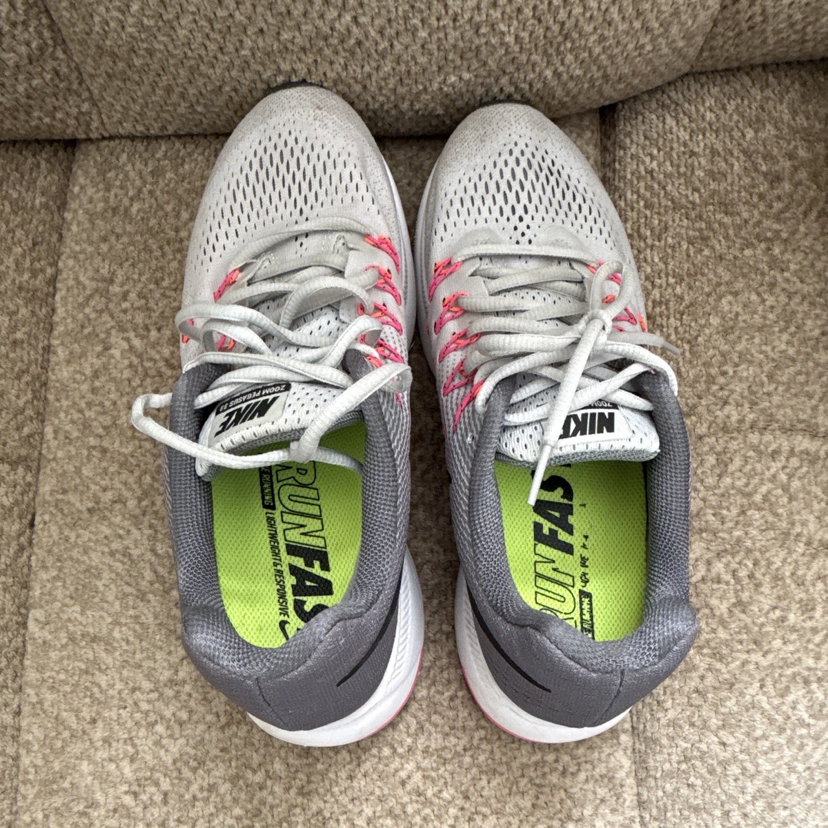 【未使用】Nike エアズーム ペガサス 33 レディース マルチカラー　25 Nike Air Zoom Pegasus 33 Athletic Shoes for Women for sale | eBay