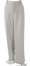 Vince Women Dress Pants Beige Polyester Zip Size 12