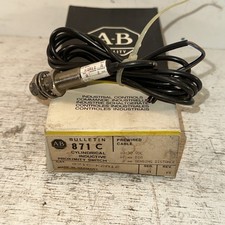 Allen Bradley - 871C-k2A12 Cylindrical Inductive Proximity Switch Prewired...