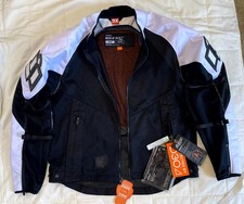 Icon Mesh AF Mens Motorcycle Riding Jacket Ve...