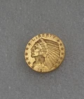 1911 USA  $5 Gold Dollars Indian Head  1/2 Eagle XF/ AU