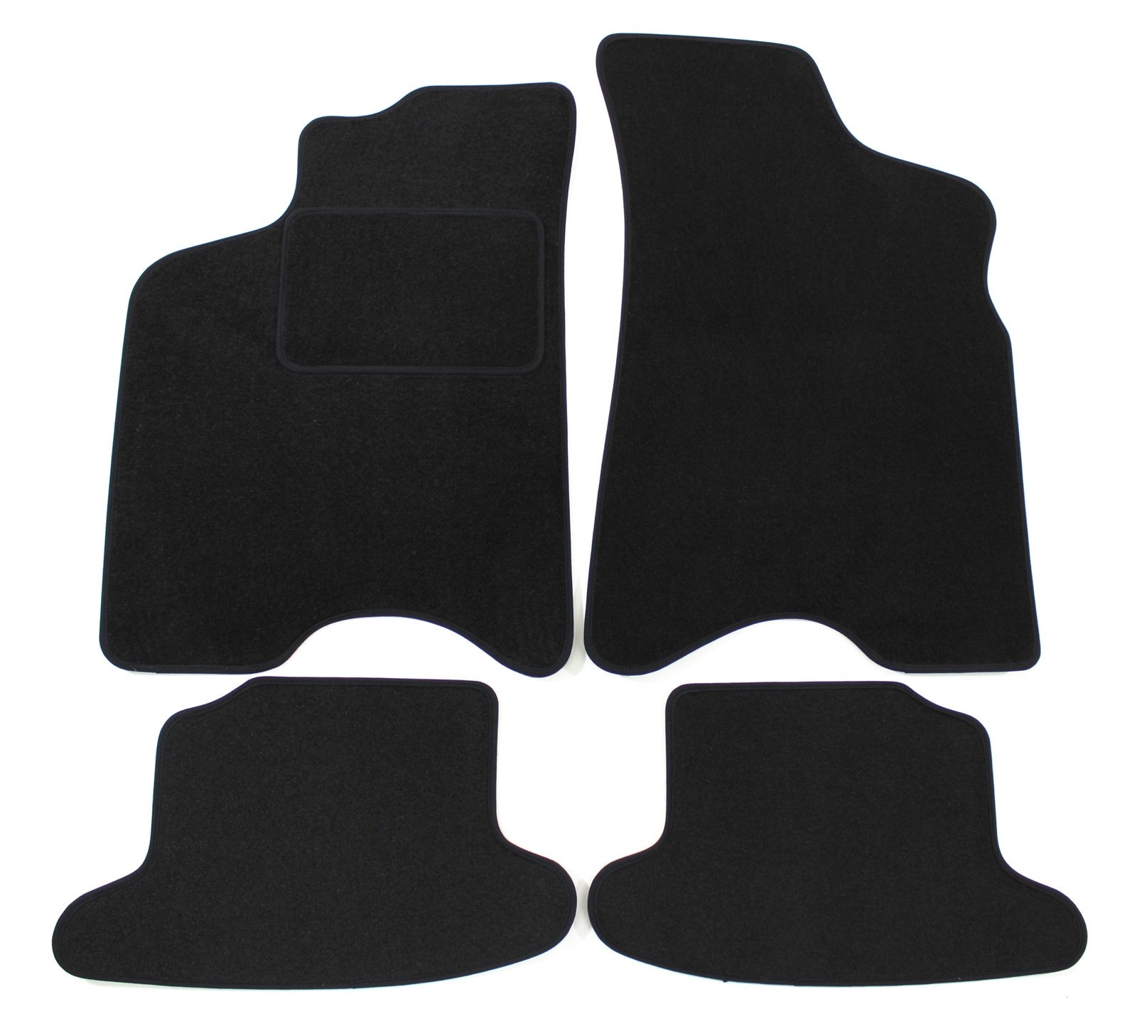 Tapis de sol velours sur mesure Seat Arosa 1997 a 2005 finition haut de gamme