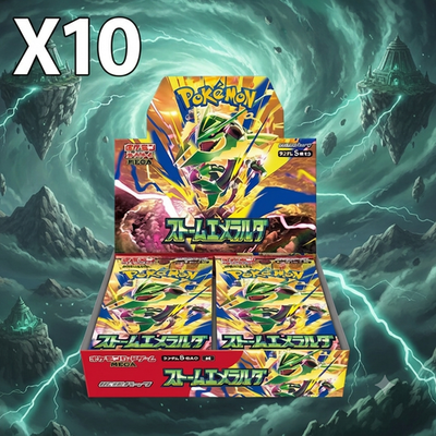 Buy Storm Emeralda Booster Box 10X Wholesale Bundle Japanese