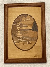Jeff Nelson Hudson River Inlay “SEASCAPE” Wood Marquetry #63