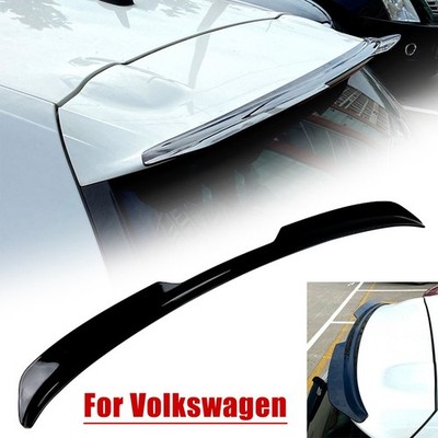 Rear Spoiler Lip Wing For Volkswagen Scirocco R GTS Max 2015-2018 Gloss Black