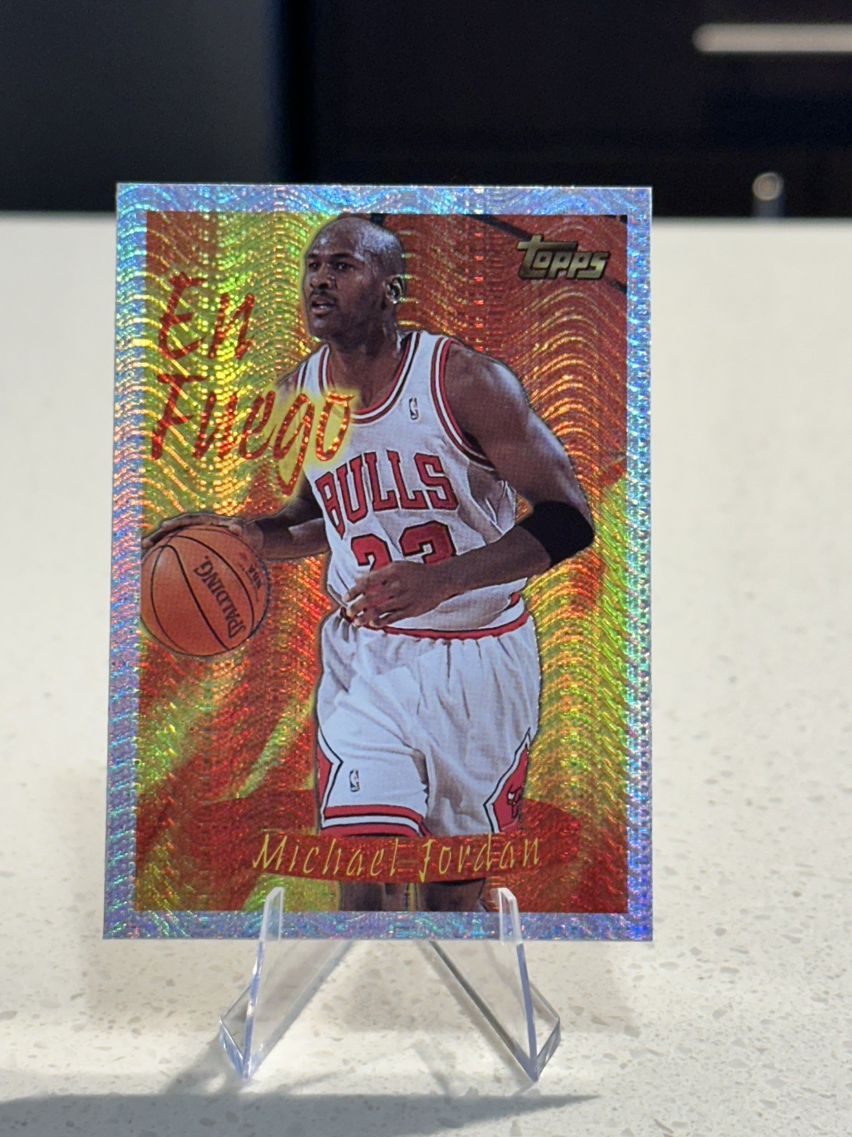1996-97 Topps - Season's Best En Fuego Michael Jordan #1