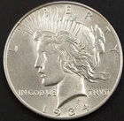 1934 Peace Dollar! Great condition!