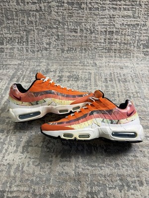 Größe 8 - Nike Air Max 95 ''Dave White Fox'' Canyenne Orange 872640-600