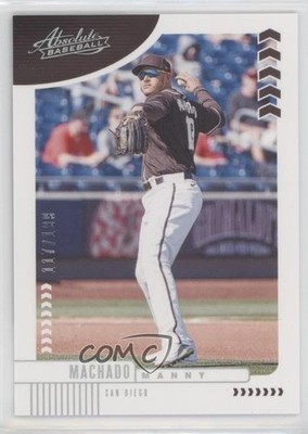 2020 Panini Absolute Silver 117/199 Manny Machado #10 0b2