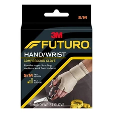 FUTURO Hand and Wrist Compression Glove, Provides Support and Compression to ...