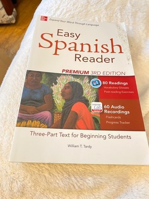 Easy Spanish Reader Premium, Third Edition:  - surface damage to front cover.