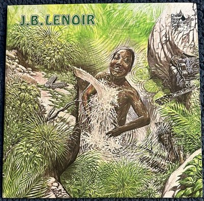 J.B. Lenoir Chess Blues Masters Series 1976 2LP Vinyl NM/EX Chicago Blues