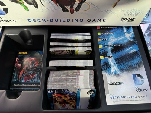 DC Comics Deck-Building Game (2012 Cryptozoic) Komplett Near Mint - Alle Helden - Bild 2 von 3