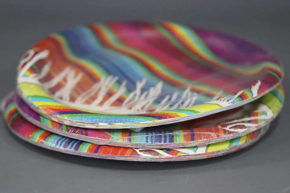 Serape Fiesta Party - Paper Dinner Plates 1 Pack of 8 - (Pack of 3, 24 Count) - Image 2 of 4